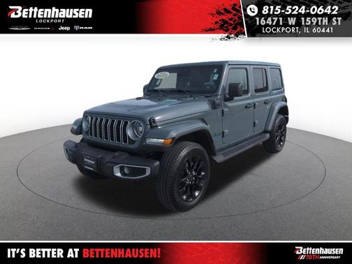 Anvil Clearcoat 2025 Jeep Wrangler 4xe Sahara