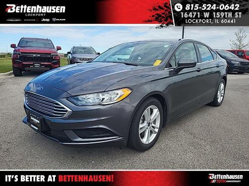 Magnetic 2018 Ford Fusion SE