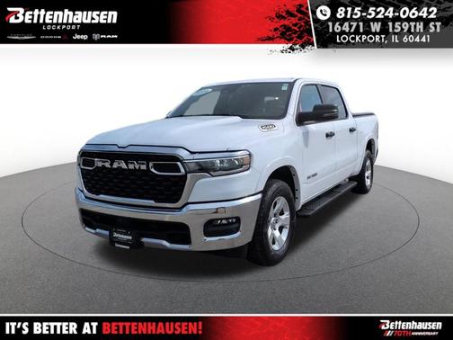 Bright White Clearcoat 2025 RAM 1500 Big Horn/Lone Star
