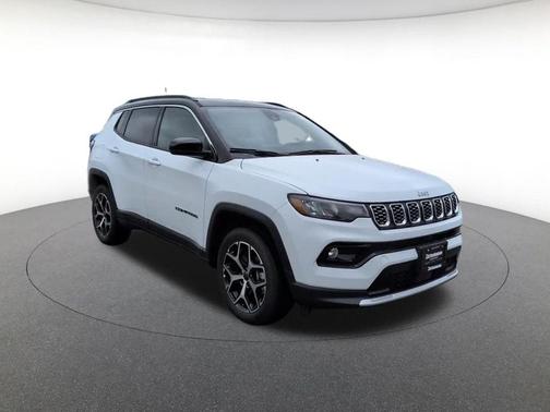 Bright White Clearcoat 2026 Jeep Compass Limited