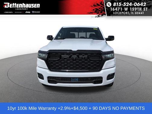 Bright White Clearcoat 2026 RAM 1500 Big Horn/Lone Star