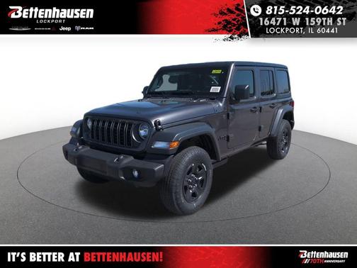 Granite Crystal Clearcoat Metallic 2026 Jeep Wrangler Sport