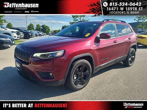 Velvet Red Pearlcoat 2021 Jeep Cherokee Latitude Plus