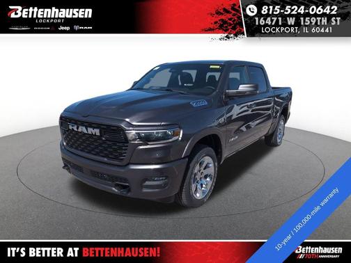 Granite Crystal Clearcoat Metallic 2026 RAM 1500 Big Horn/Lone Star