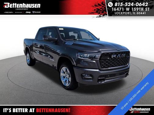 Granite Crystal Clearcoat Metallic 2026 RAM 1500 Big Horn/Lone Star