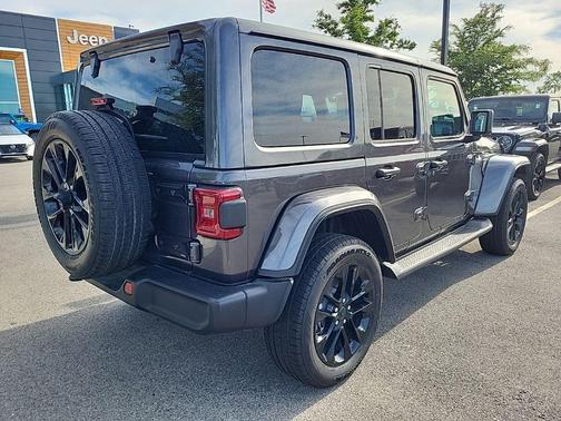 Granite Crystal Clearcoat Metallic 2025 Jeep Wrangler 4xe Sahara