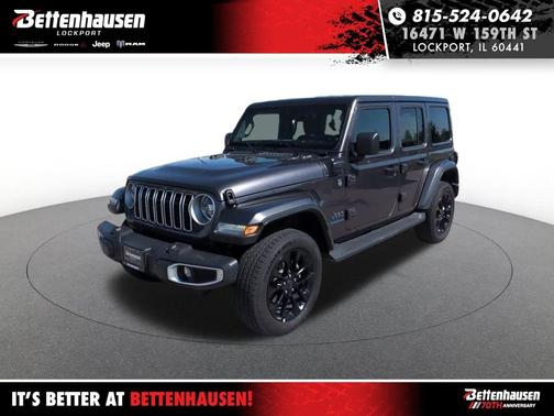 Granite Crystal Clearcoat Metallic 2025 Jeep Wrangler 4xe Sahara