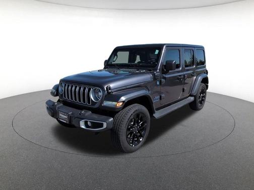 Granite Crystal Clearcoat Metallic 2025 Jeep Wrangler 4xe Sahara