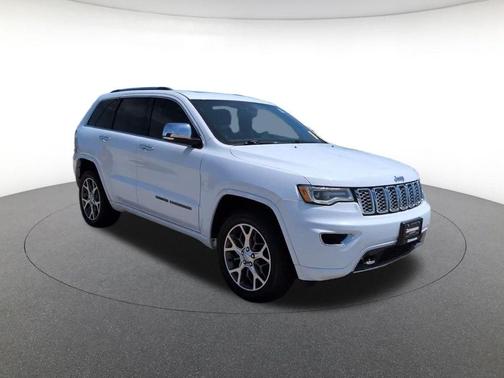 Bright White Clearcoat 2020 Jeep Grand Cherokee Overland