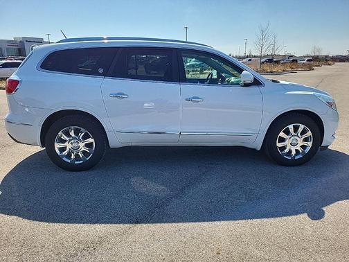 Summit White 2017 Buick Enclave Premium