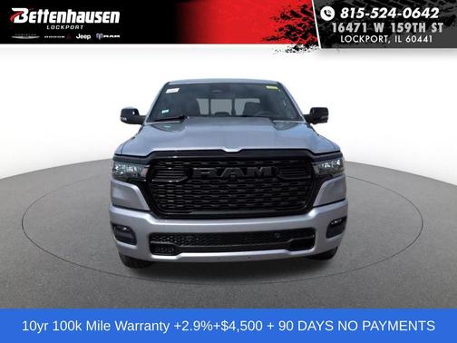 Billet Silver Metallic Clearcoat 2026 RAM 1500 Big Horn/Lone Star