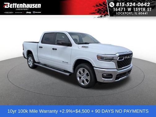 Bright White Clearcoat 2026 RAM 1500 Big Horn/Lone Star