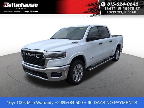 Bright White Clearcoat 2026 RAM 1500 Big Horn/Lone Star