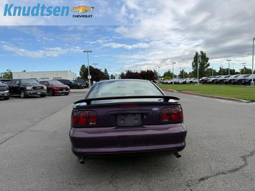 Deep Violet Clearcoat Metallic 1997 Ford Mustang GT