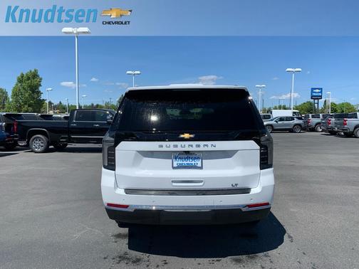 Summit White 2026 Chevrolet Suburban LT