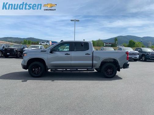 Sterling Gray Metallic 2026 Chevrolet Silverado 1500 Custom Trail Boss