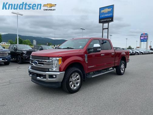 RUBY RED METALLIC 2017 Ford F-250 Lariat