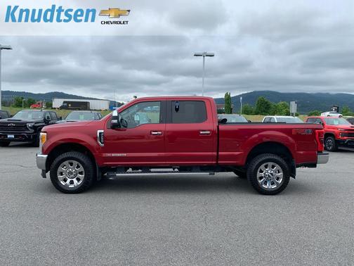 RUBY RED METALLIC 2017 Ford F-250 Lariat