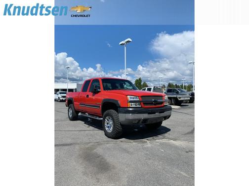 Victory Red 2003 Chevrolet Silverado 2500 LS H/D Extended Cab