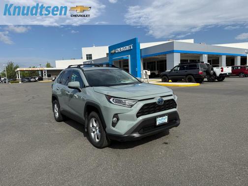 Lunar Rock 2020 Toyota RAV4 Hybrid XLE