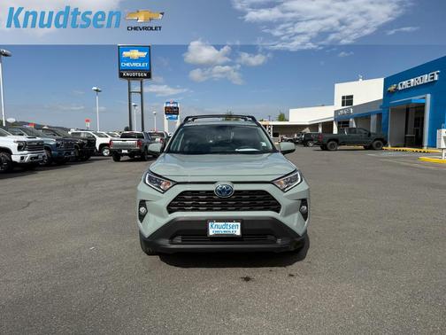 Lunar Rock 2020 Toyota RAV4 Hybrid XLE
