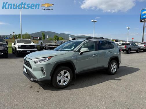 Lunar Rock 2020 Toyota RAV4 Hybrid XLE