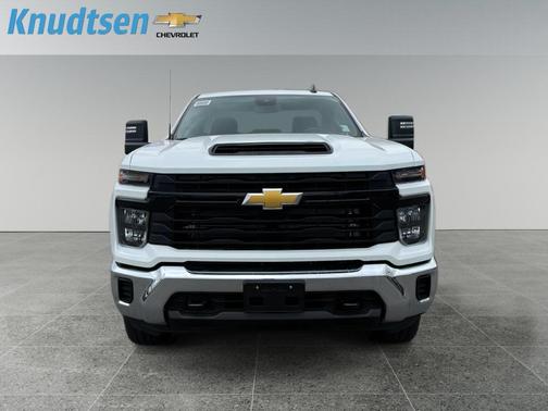 Summit White 2026 Chevrolet Silverado 3500 Regular Cab, Long Bed, WT Dual Rear Wheel, 4WD