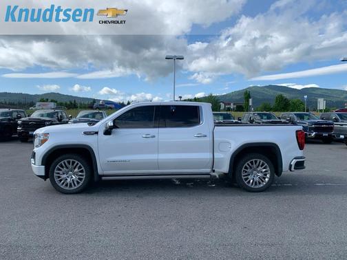 White Frost Tricoat 2019 GMC Sierra 1500 Denali