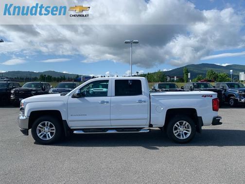 Summit White 2018 Chevrolet Silverado 1500 LTZ