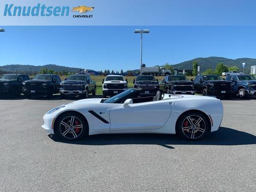 Arctic White 2016 Chevrolet Corvette Stingray