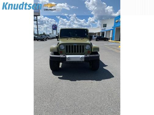Commando Green 2013 Jeep Wrangler Unlimited Sahara