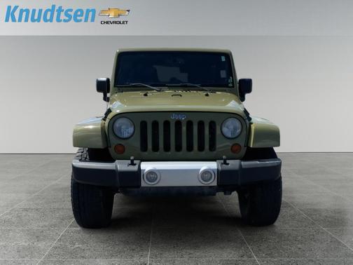 Commando Green 2013 Jeep Wrangler Unlimited Sahara