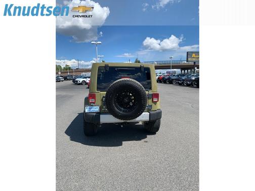 Commando Green 2013 Jeep Wrangler Unlimited Sahara