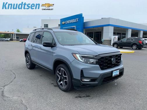 Sonic Gray Pearl 2022 Honda Passport AWD Elite