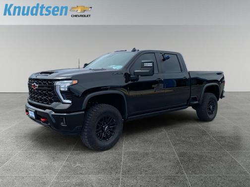 Black 2025 Chevrolet Silverado 2500 4WD Crew Cab Standard Bed ZR2