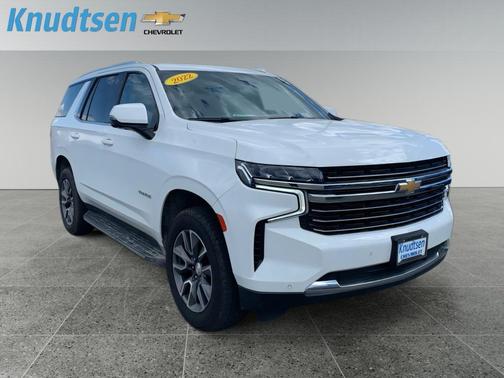 Summit White 2022 Chevrolet Tahoe LT