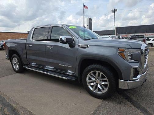 Satin Steel Metallic 2020 GMC Sierra 1500 SLT