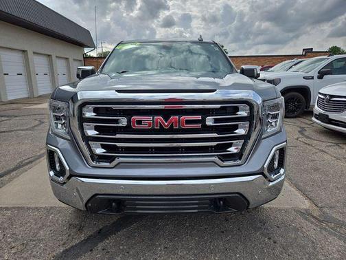 Satin Steel Metallic 2020 GMC Sierra 1500 SLT