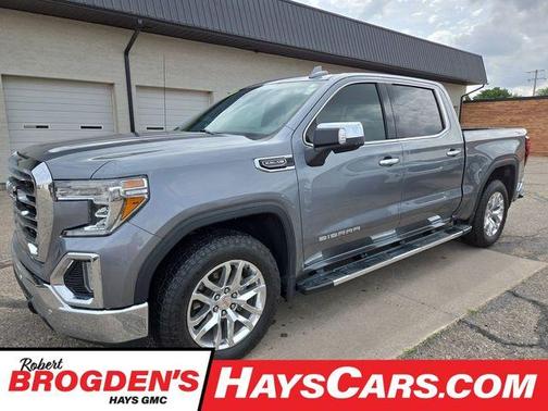 Satin Steel Metallic 2020 GMC Sierra 1500 SLT