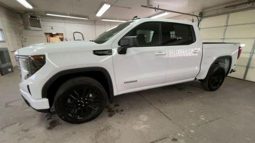 Summit White 2024 GMC Sierra 1500 Elevation