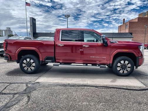 Volcanic Red 2024 GMC Sierra 2500 Denali