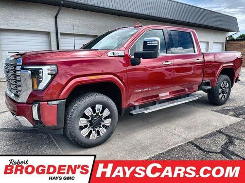 Volcanic Red 2024 GMC Sierra 2500 Denali