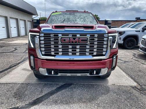 Volcanic Red 2024 GMC Sierra 2500 Denali