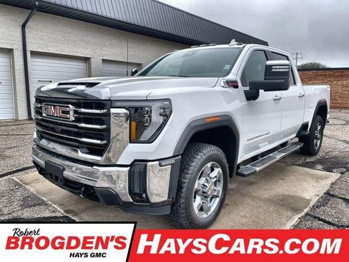 Summit White 2025 GMC Sierra 2500 SLT