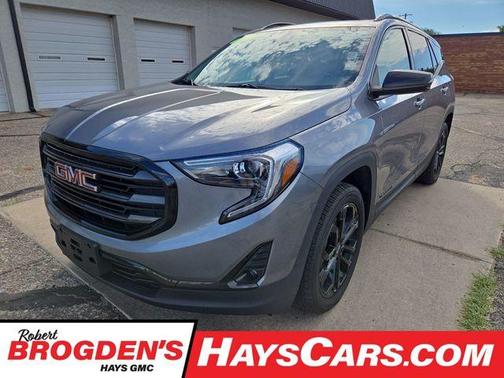 Satin Steel Metallic 2021 GMC Terrain SLT