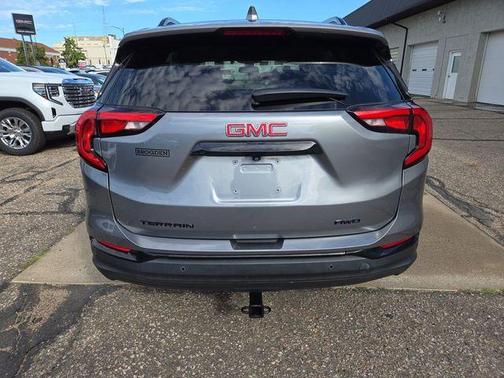 Satin Steel Metallic 2021 GMC Terrain SLT