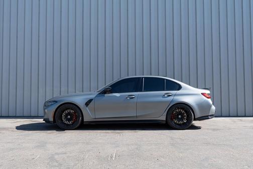Gray Metallic 2023 BMW M3 Competition xDrive