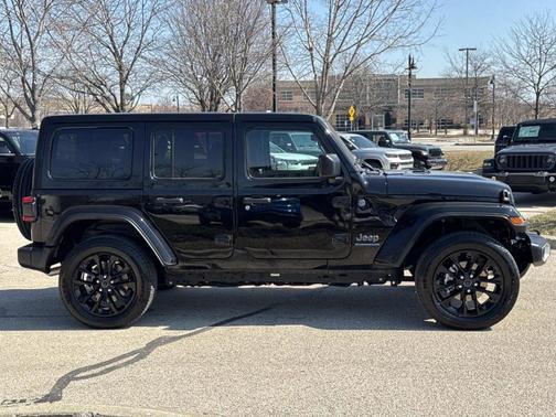 Black Clearcoat 2025 Jeep Wrangler 4xe Sahara