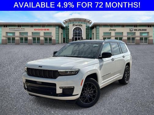 Bright White 2025 Jeep Grand Cherokee L Summit SUV