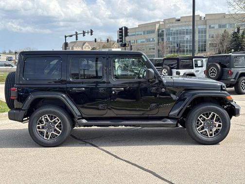 Black 2026 Jeep Wrangler Sahara